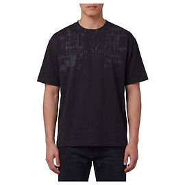 Maison Martin Margiela Camiseta Numeric de algodón Negro