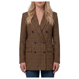 Tagliatore Jasmine double-breasted jacket Brown