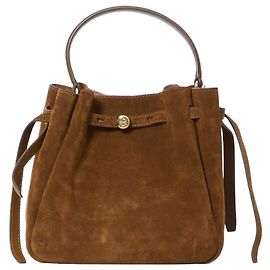 Bolso bucket Romy Tory Burch marrón Castaño