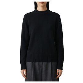 Loulou de Saison Baltra Kaschmirpullover schwarz Schwarz