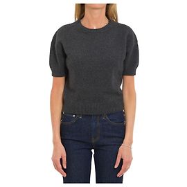 Khaite Kaschmir Strickpullover Grau Grau