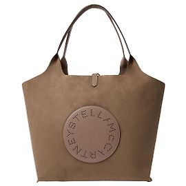 Stella Mc Cartney Wendbare Tote Bag mit Logo Braun