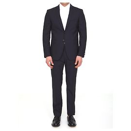 Tonello Black wool two-piece suit Black