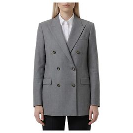 Tagliatore Zweireihige Jasmine Jacke Grau