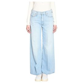 Mother Jeans The Ditcher Roller Zip Skimp Azul claro