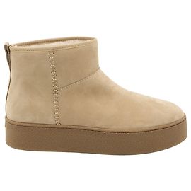 Hogan Botines de piel de oveja Beige