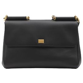 Dolce & Gabbana La mia borsa Sicily maxi Nero