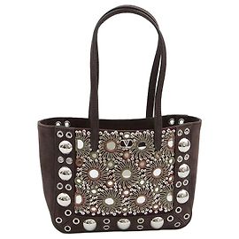 Valentino Garavani Mini sac de shopping Nellcote Marron