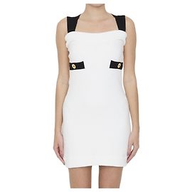 Jean Patou 3D-Strickkleid weiß Weiß