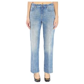 Valentino Garavani Chez Valentino Denimhose Hellblau