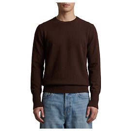 Ballantyne Pullover girocollo Tobacco Marrone