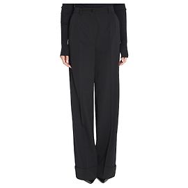 Pantalon en laine noir Dolce & Gabbana Noir