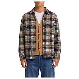 Guest in Residence Kaschmir Hemdstrickpullover Karo Beige Beige