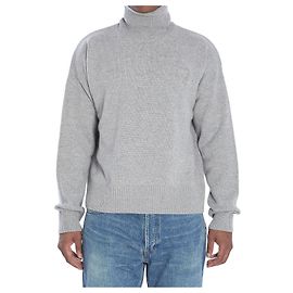 Ami Paris Col roulé Ami de Coeur Gris