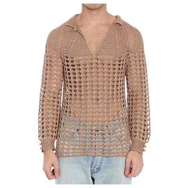 Valentino Garavani Camicia in maglia traforata Multicolore