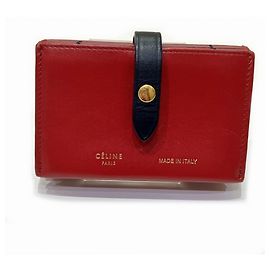 Céline Tarjetero Celine Negro Roja