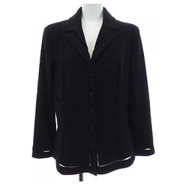 Chanel Jacke Schwarz