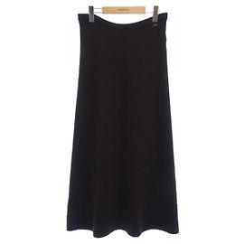 Chanel Cashmere Skirt Brown