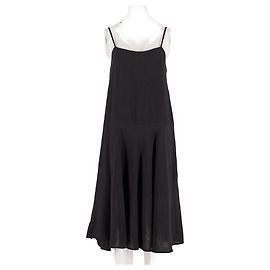Autre Marque Robe midi noire SIYAZU à bretelles spaghetti Noir
