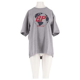 Baum und Pferdgarten Grey Cotton T-shirt BP Print Grey