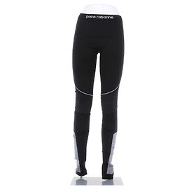 Paco Rabanne Black Logo Leggings Black