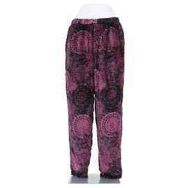 Acne Pantalones de terciopelo rosa Rosa