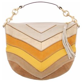 Coach Sac en daim dégradé jaune Jaune