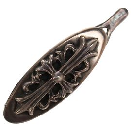 Barrette pour cheveux Chrome Hearts Floral Cross Ag925 Silver Autre
