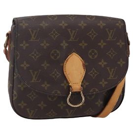 LOUIS VUITTON Monogram Saint Cloud GM Shoulder Bag M51242 LV Autre