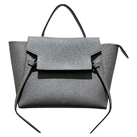 Céline Celine CELINE Belt Bag Micro 189153 Bolsa de ombro feminina Marrom
