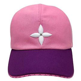 Louis Vuitton Monogram Capray Flower Cap Pink Purple