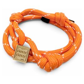 Pulseira com pingente laranja Miu Miu Laranja