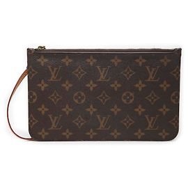 Bolsa Louis Vuitton Brown Monogram Neverfull MM Marrom