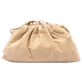Bottega Veneta Beige Kraft Paper The Mini Pouch Bege