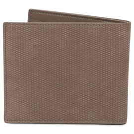 Portafoglio bifold Loro Piana in vitello testurizzato marrone Marrone