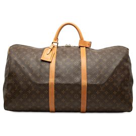 Louis Vuitton Brown Monogram Keepall 60 Braun