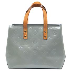 Louis Vuitton Blue Monogram Vernis Reade PM Bleu Bleu clair