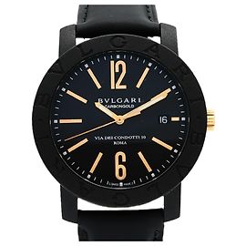 Bulgari Reloj para hombre Bvlgari BB40CL esfera negra Otro