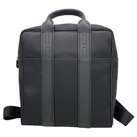 Hermès Hermes Black Chevron Backpack Black