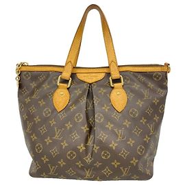 Louis Vuitton Monogram Palermo PM Handtasche Braun
