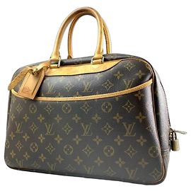 Louis Vuitton Bolso Deuville Monogram Canvas Castaño