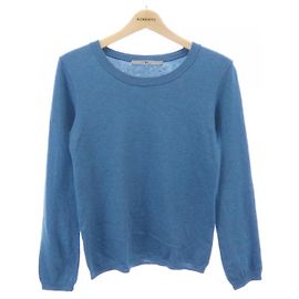 Autre Marque Top en maille bleu 45R Bleu