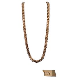 Collana a Catena Gourmette Placcata Oro Givenchy D'oro