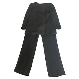 Tailleur Pantalon Noir Valentino Noir