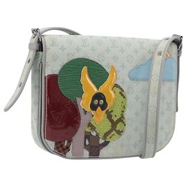 Sac LOUIS VUITTON Monogram Mini Musette Comte de Fee Gray M92279 LV Auth 202528 Marron