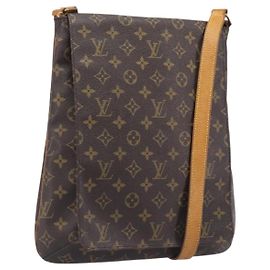 LOUIS VUITTON Monogram Musette Salsa Short Shoulder Bag M51258 LV Auth 207463 Monogram