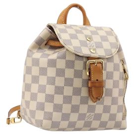Sac à dos LOUIS VUITTON Damier Azur Speron BB N44026 LV Auth 205089 Autre