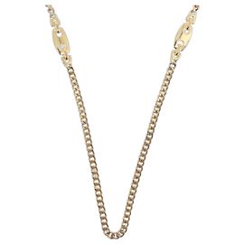 Christian Dior Halskette Metal Gold Tone Auth ka6501 Andere