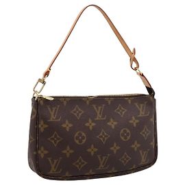 LOUIS VUITTON Monogram Pochette Accessoires Pouch M51980 LV Auth fm5457V Monogramme