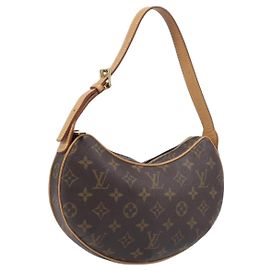 LOUIS VUITTON Monogram Pochette Croissant Shoulder Bag M51510 LV Auth BA16038V Monogramma